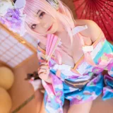 蜜汁猫裘《索尼子和服》写真图集 19P｜在线预览与图包下载