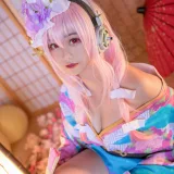 蜜汁猫裘《索尼子和服》写真图集 19P｜在线预览与图包下载