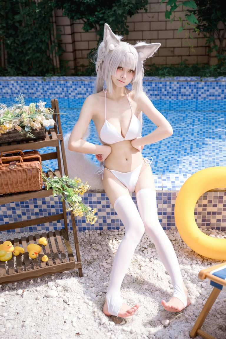 九柒喵《朝凪泳装》写真图集 29P｜在线预览与图包下载