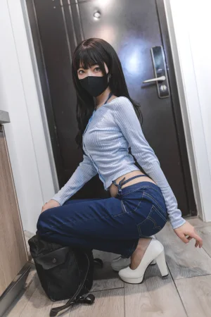 杏仁曲奇《吉他妹妹 2.0版》写真图集 41P｜在线预览与图包下载