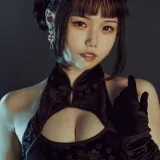 七月喵子《穿旗袍耍剑》写真图集 32P｜在线预览与图包下载