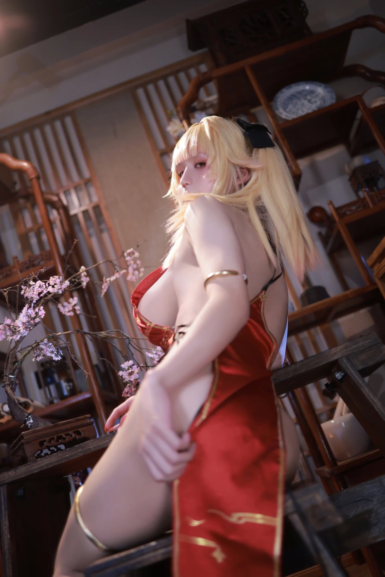 桜满三时《萌姬联合 旗袍》写真图集 83P｜在线预览与图包下载