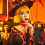 阿包也是兔娘《万圣节》写真图集 8P｜在线预览与图包下载