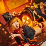 阿包也是兔娘《万圣节》写真图集 8P｜在线预览与图包下载