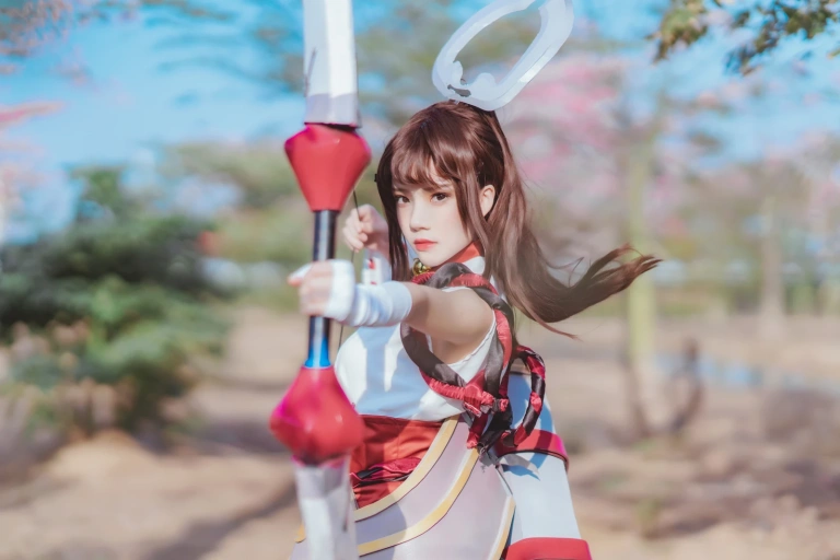 桜桃喵《伽罗COS》写真图集 32P｜在线预览与图包下载