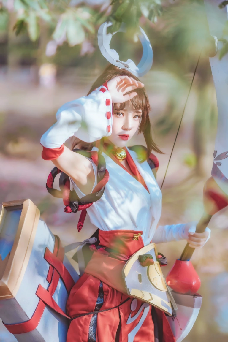 桜桃喵《伽罗COS》写真图集 32P｜在线预览与图包下载