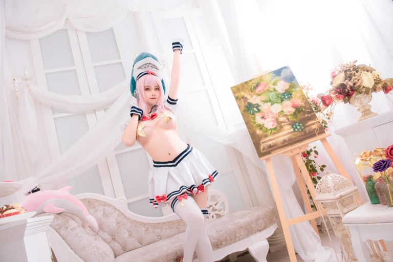 蜜汁猫裘《索尼子双鱼座》写真图集 12P｜在线预览与图包下载