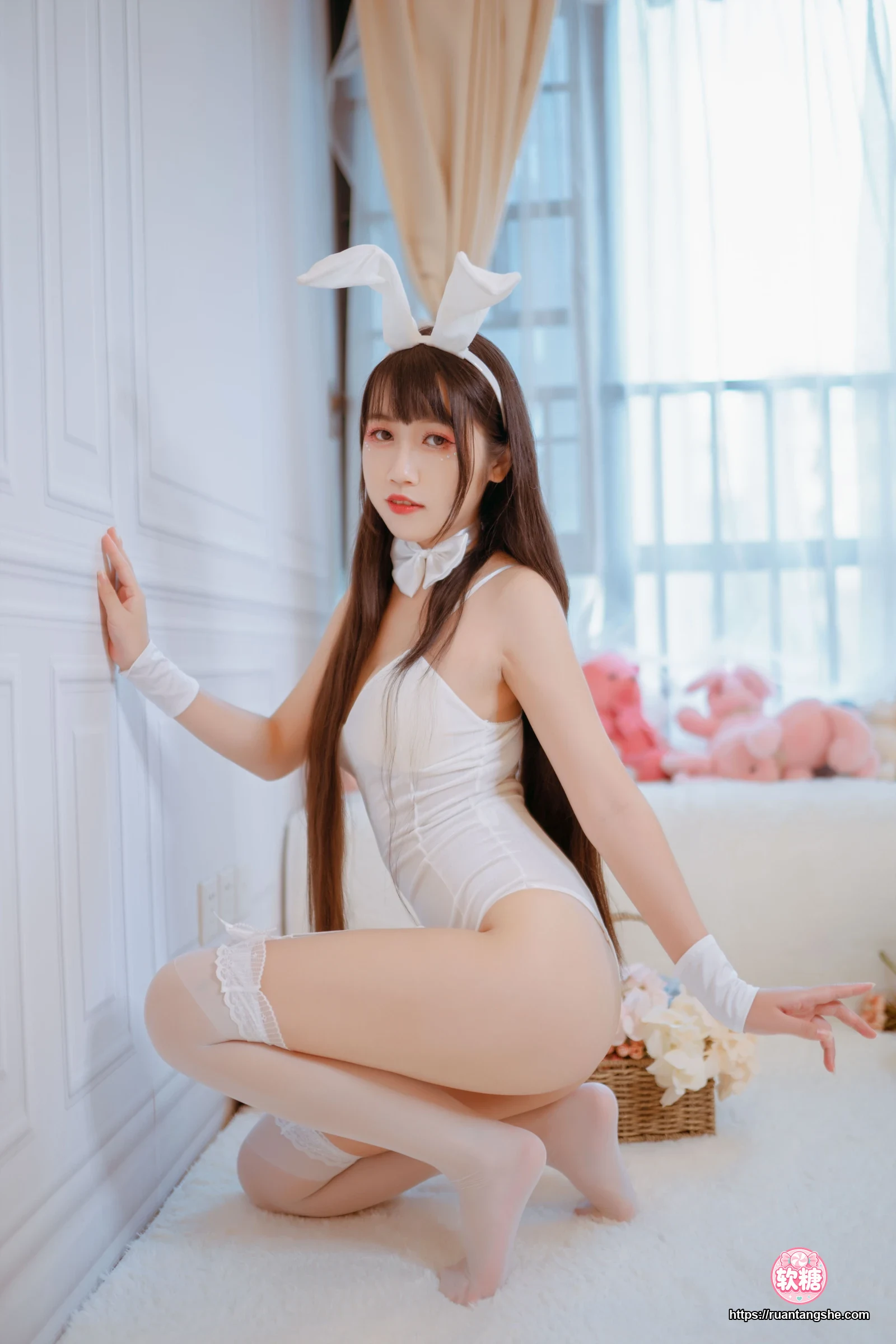 不呆猫 不呆猫 NO.005 - 白色兔女郎