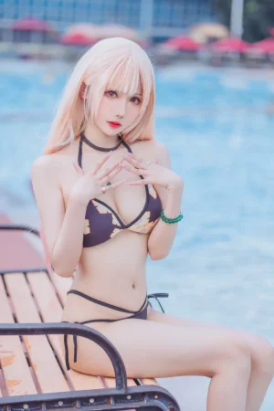 仙女月《喜多川泳装》写真图集 29P｜在线预览与图包下载