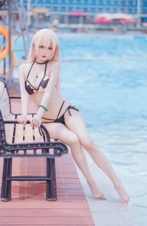 仙女月《喜多川泳装》写真图集 29P｜在线预览与图包下载