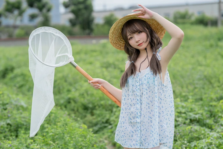 花铃《田野》写真图集 39P｜在线预览与图包下载