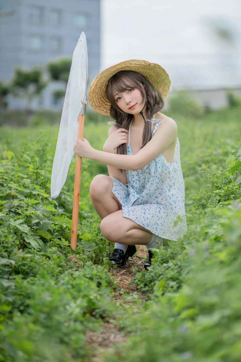 花铃《田野》写真图集 39P｜在线预览与图包下载