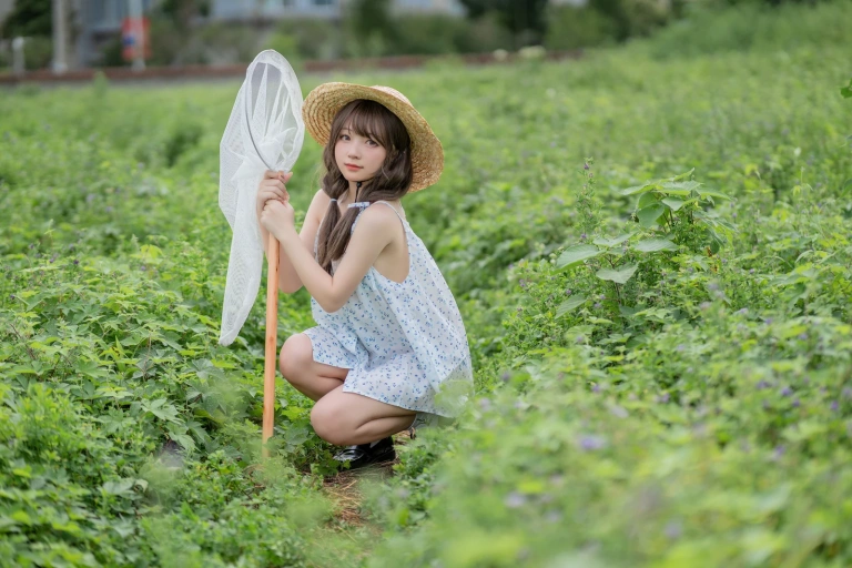 花铃《田野》写真图集 39P｜在线预览与图包下载