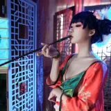 阿包也是兔娘《白蛇起源 宝青坊主》写真图集 9P｜在线预览与图包下载