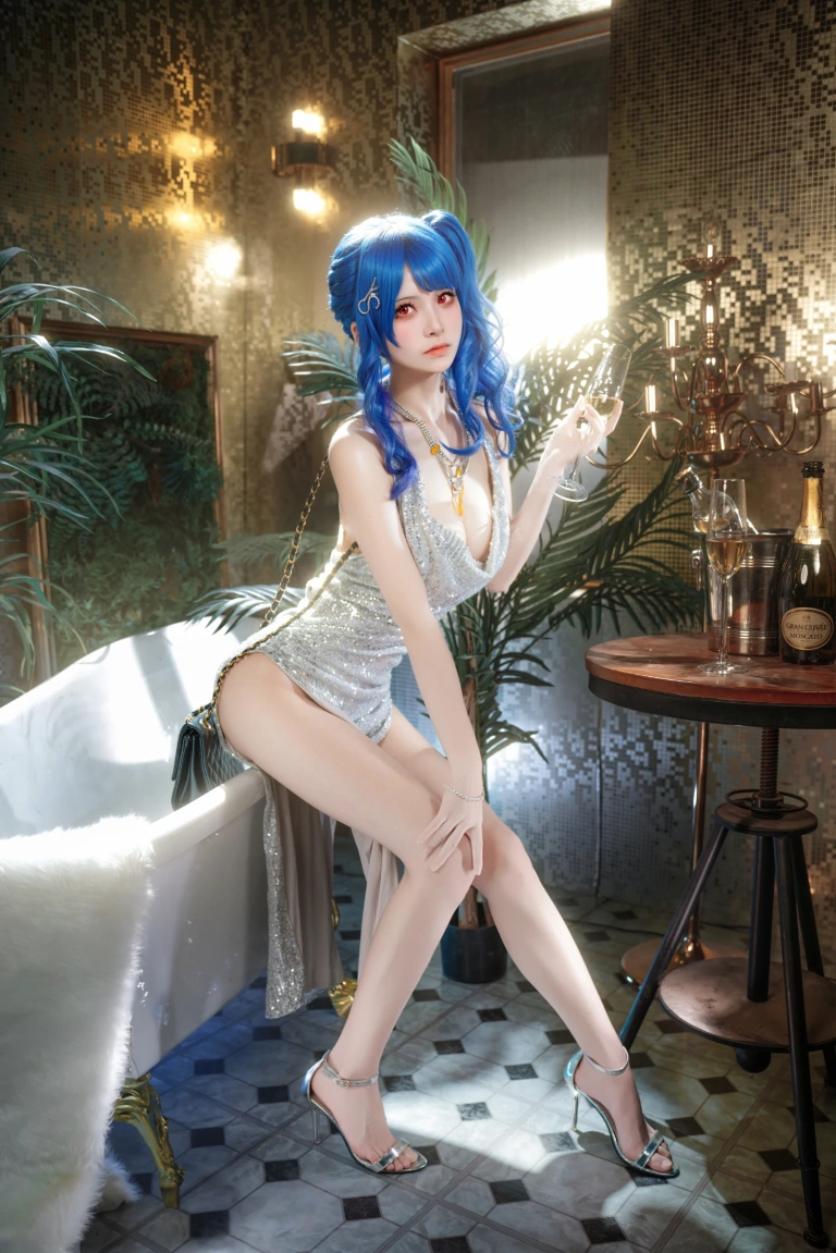 九柒喵《圣路易斯Luxury Handle》写真图集 10P｜在线预览与图包下载