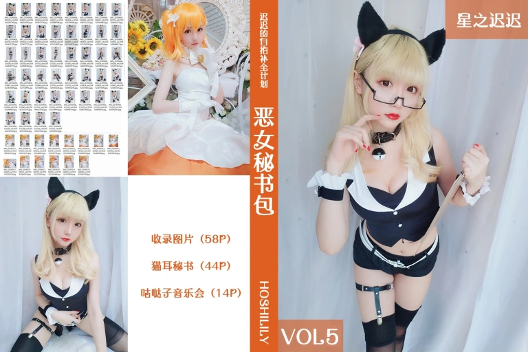星之迟迟《VOL.5 恶女秘书包》写真图集 59P｜在线预览与图包下载