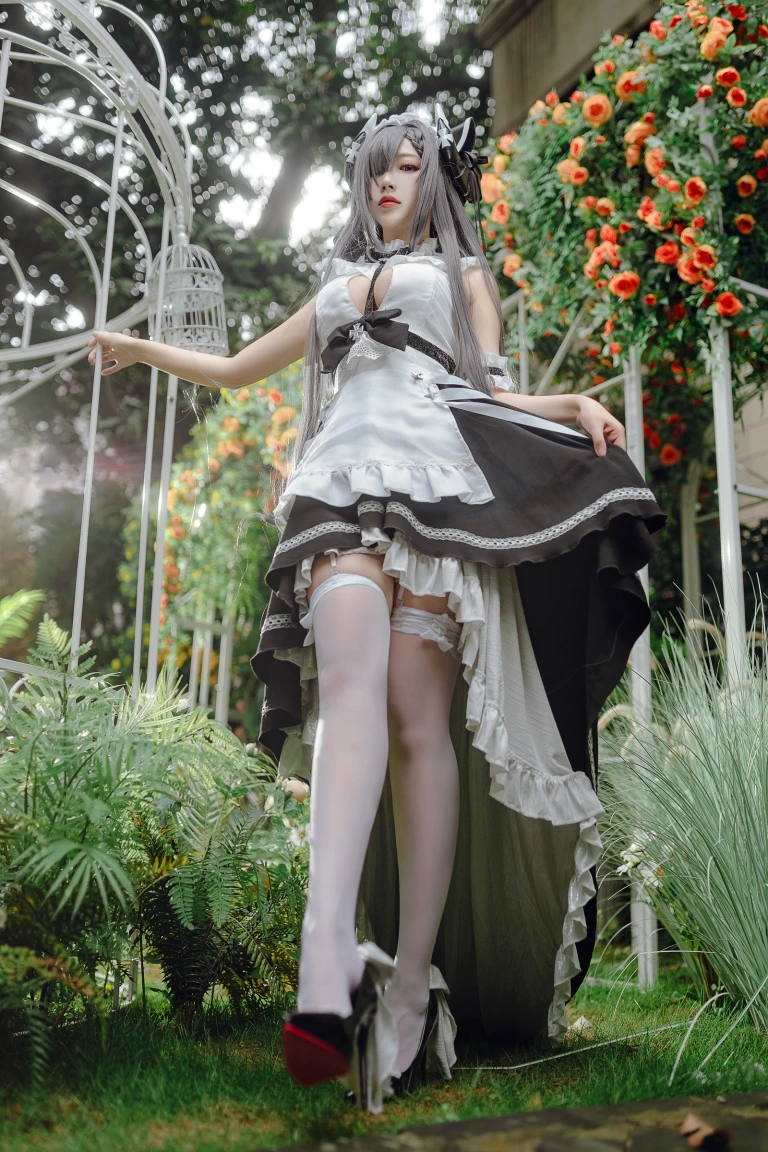 宮本桜《奥古斯特 女仆装》写真图集 20P｜在线预览与图包下载
