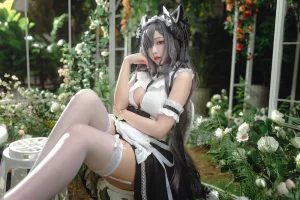 宮本桜《奥古斯特 女仆装》写真图集 20P｜在线预览与图包下载