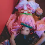 桜桃喵《鬼灭之刃 灶门祢豆子》写真图集 21P｜在线预览与图包下载