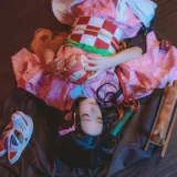 桜桃喵《鬼灭之刃 灶门祢豆子》写真图集 21P｜在线预览与图包下载