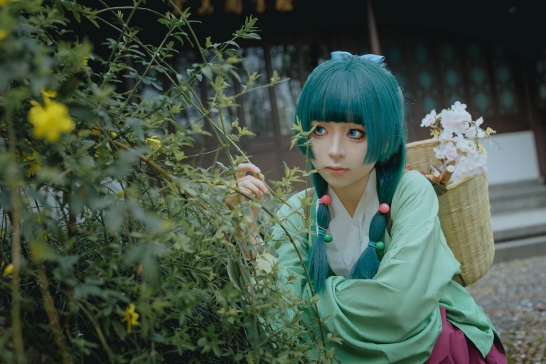 矢量鱼《药屋少女的呢喃 猫猫》写真图集 52P｜在线预览与图包下载