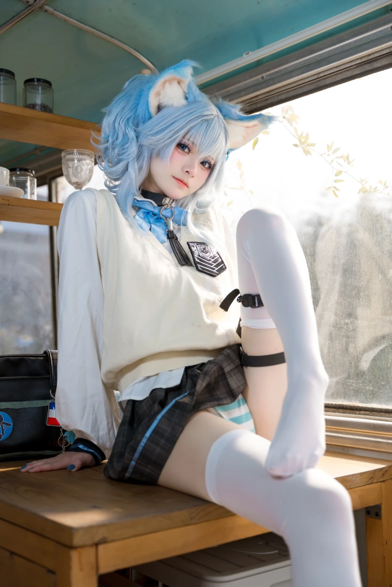 九柒喵《pa15超高校级心跳物语》写真图集 44P｜在线预览与图包下载