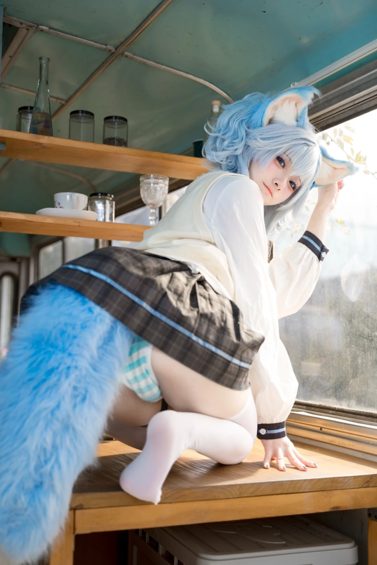 九柒喵《pa15超高校级心跳物语》写真图集 44P｜在线预览与图包下载