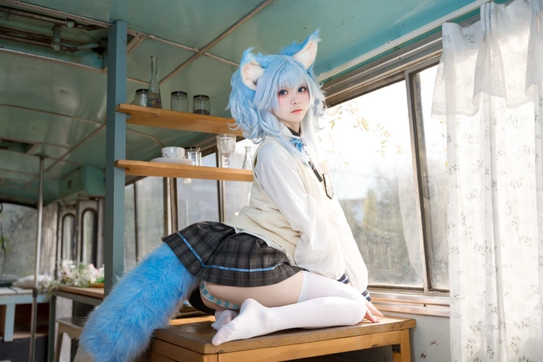 九柒喵《pa15超高校级心跳物语》写真图集 44P｜在线预览与图包下载
