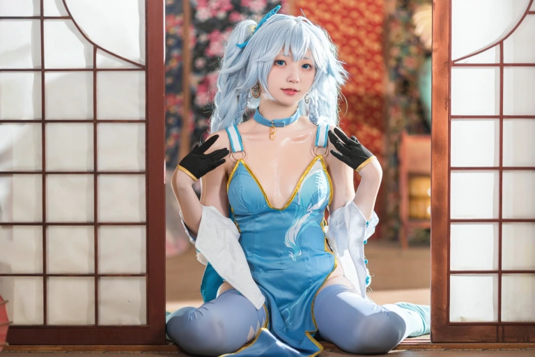 花铃《PA15-翠雀媚》写真图集 69P｜在线预览与图包下载