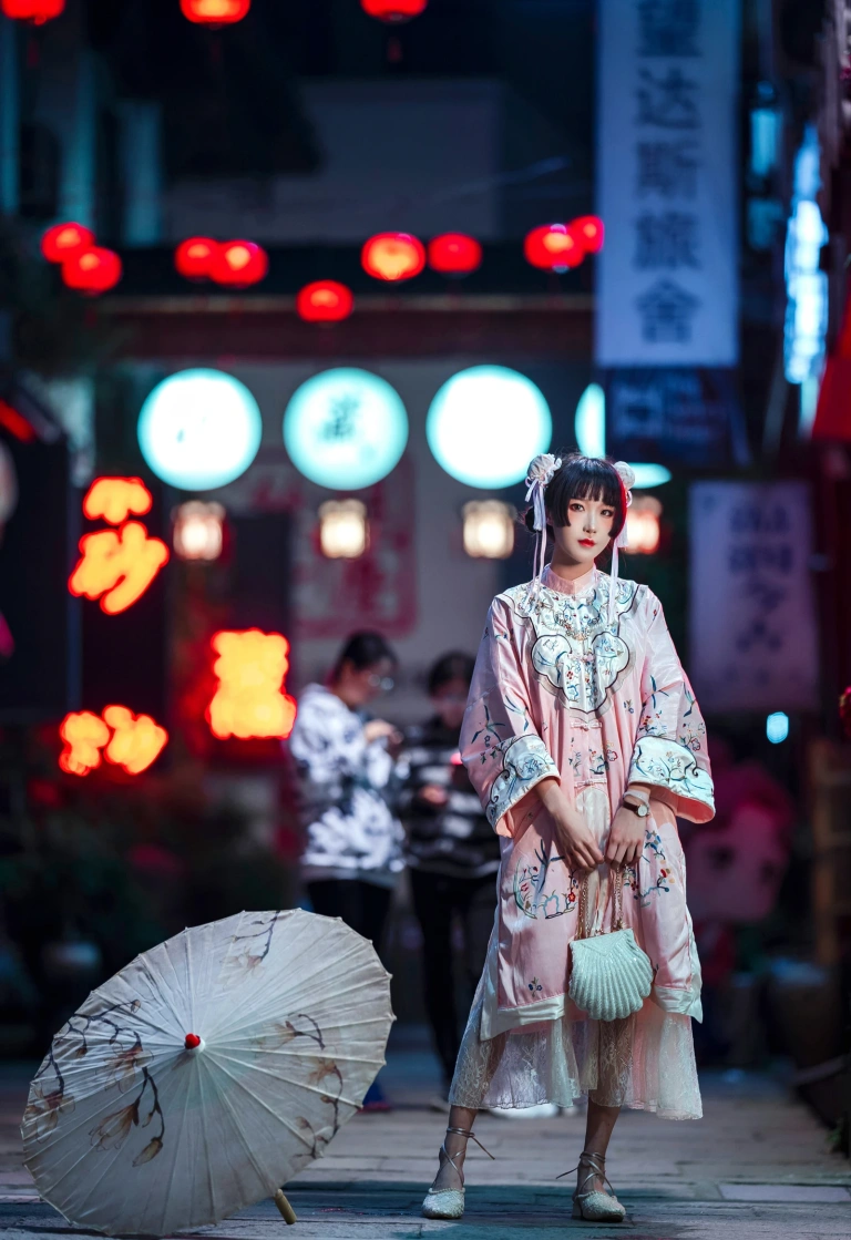 阿包也是兔娘《国潮少女》写真图集 15P｜在线预览与图包下载