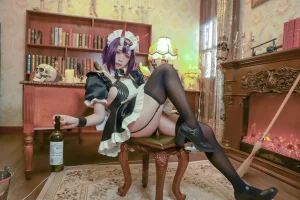 贞子蜜桃《酒吞童子 女仆》写真图集 20P｜在线预览与图包下载
