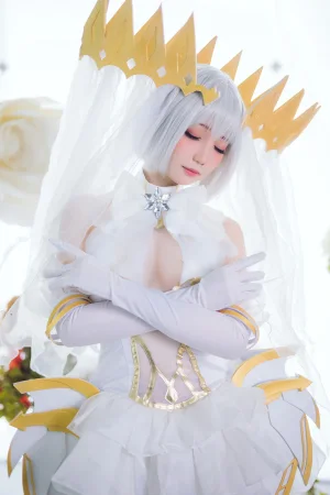 焖焖碳《鸢一折纸灵衣》写真图集 20P｜在线预览与图包下载