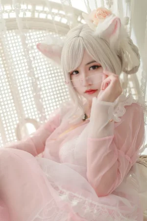 小仓千代《透明女仆粉色》写真图集 24P｜在线预览与图包下载