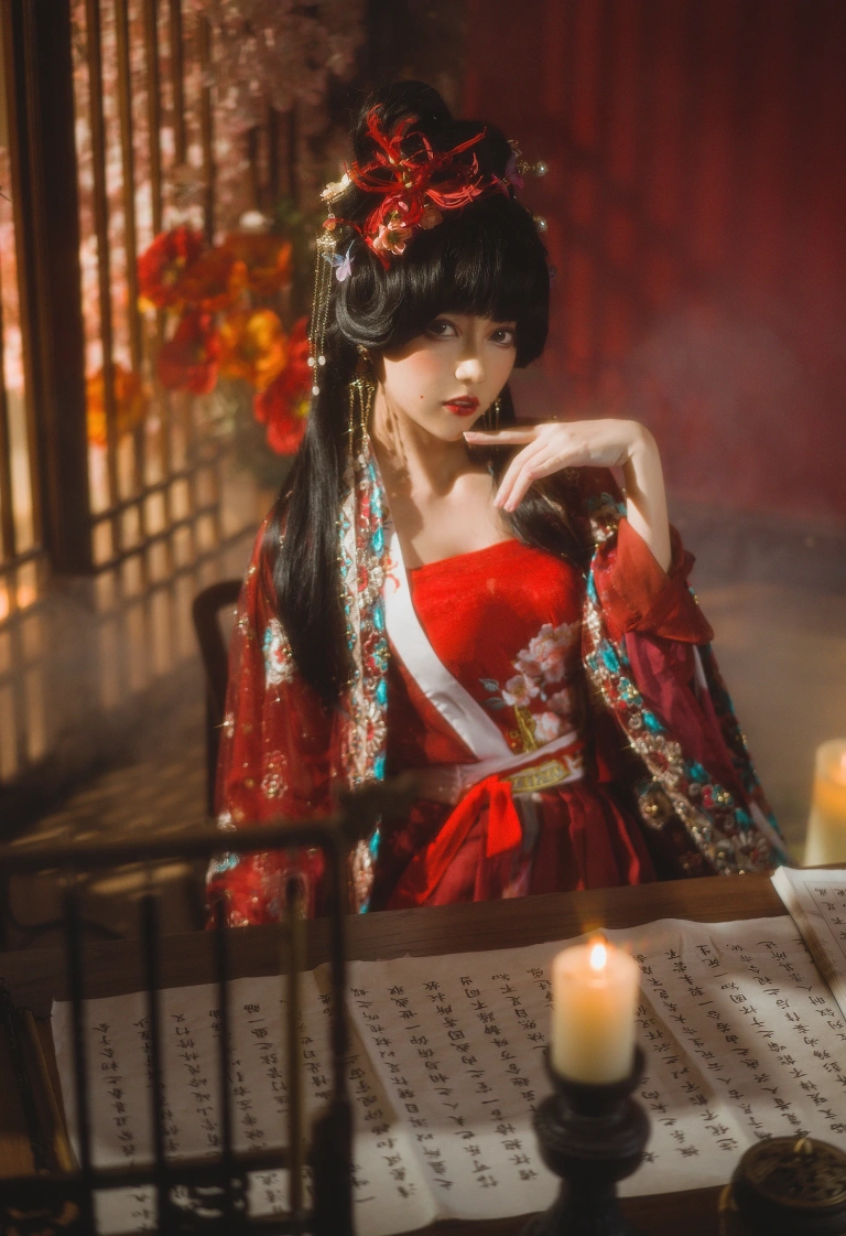 凛子酱《抚绸衣庄》写真图集 26P｜在线预览与图包下载