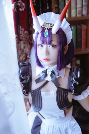 日奈娇(椎名莜)《酒吞女仆》写真图集 41P｜在线预览与图包下载