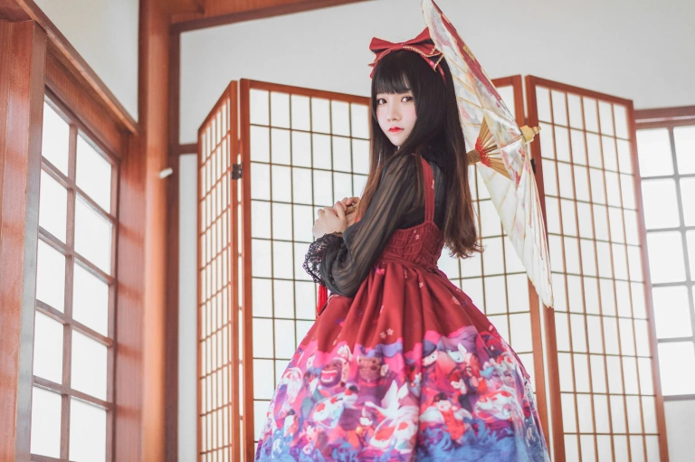 桜桃喵《和风lolita》写真图集 22P｜在线预览与图包下载