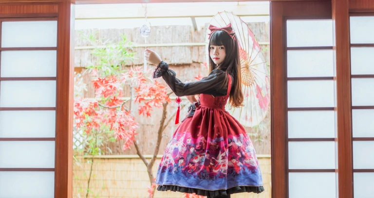桜桃喵《和风lolita》写真图集 22P｜在线预览与图包下载