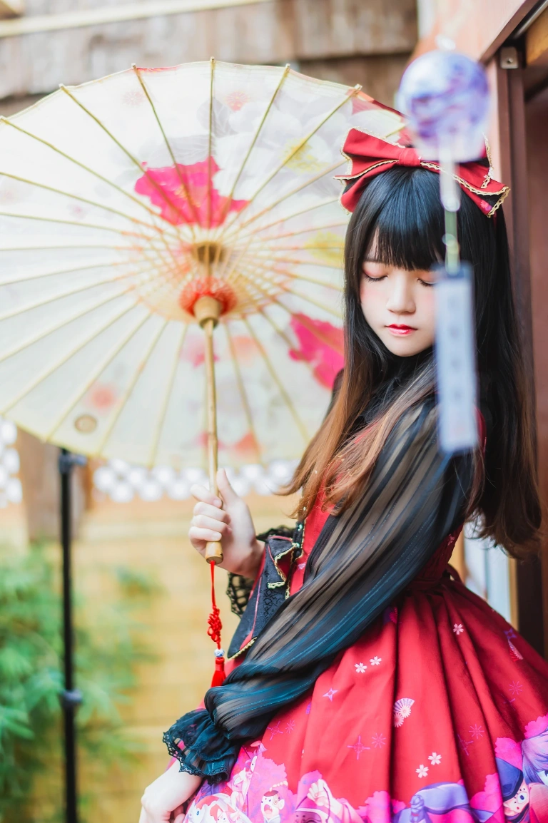 桜桃喵《和风lolita》写真图集 22P｜在线预览与图包下载