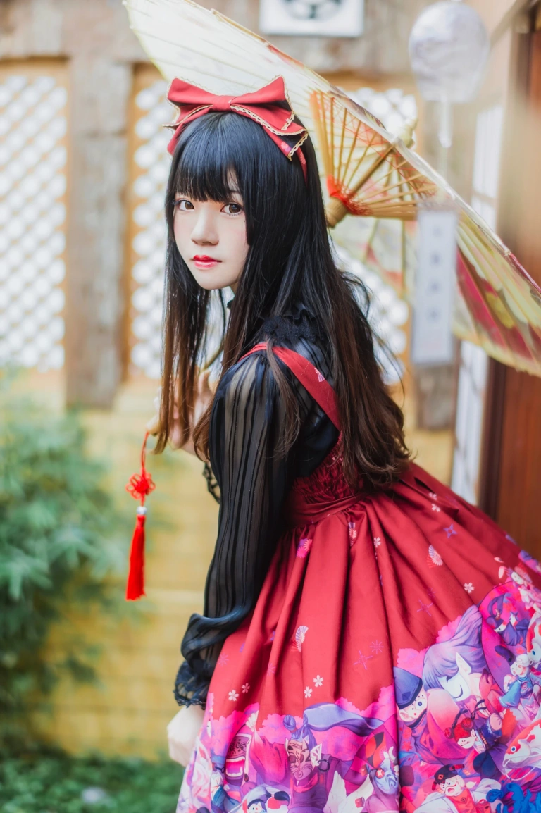 桜桃喵《和风lolita》写真图集 22P｜在线预览与图包下载