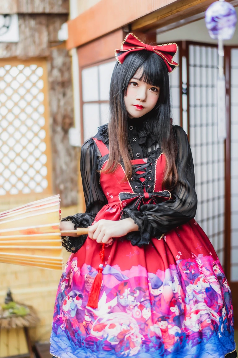 桜桃喵《和风lolita》写真图集 22P｜在线预览与图包下载
