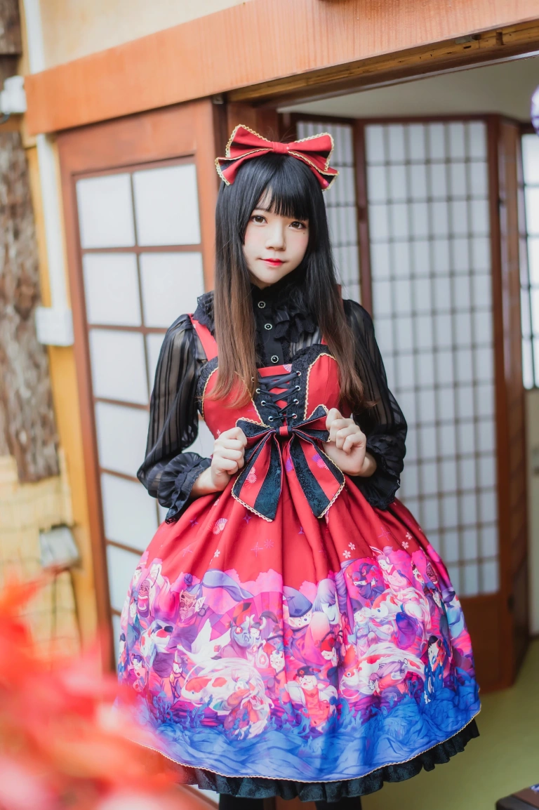 桜桃喵《和风lolita》写真图集 22P｜在线预览与图包下载