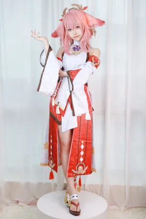 朝霧愛《Yae Miko 八重神子》写真图集 35P｜在线预览与图包下载