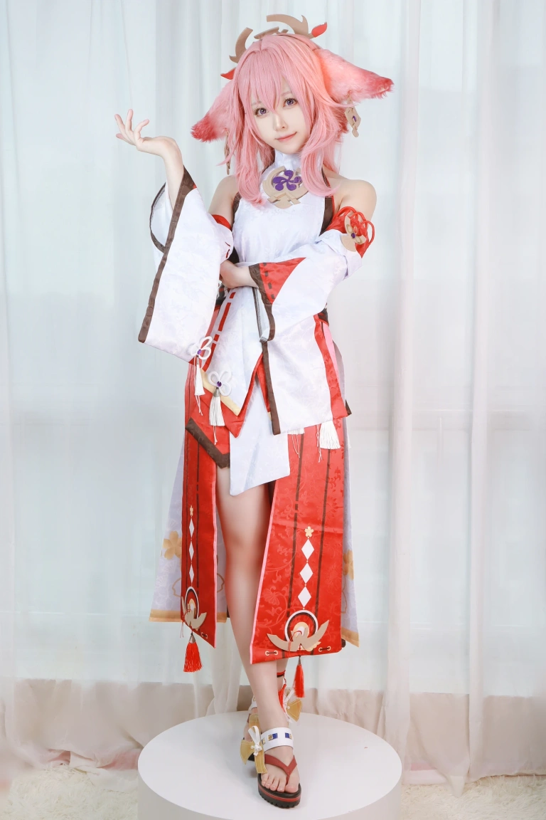 朝霧愛《Yae Miko 八重神子》写真图集 35P｜在线预览与图包下载