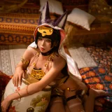 上杉绘黎落《碧蓝航线 武藏同人舞娘》写真图集 18P｜在线预览与图包下载