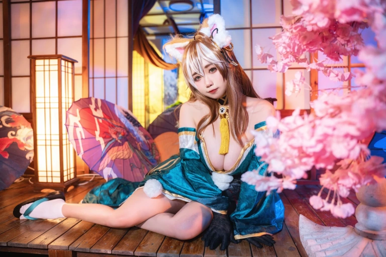 贞子蜜桃《原神 希娜小姐》写真图集 19P｜在线预览与图包下载