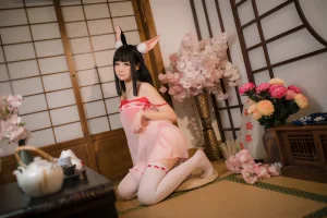 焖焖碳《碧蓝航线 長門睡衣》写真图集 27P｜在线预览与图包下载
