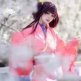 九柒喵《甲铁城的卡巴内瑞 无名和服》写真图集 34P｜在线预览与图包下载