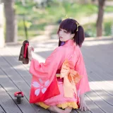 九柒喵《甲铁城的卡巴内瑞 无名和服》写真图集 34P｜在线预览与图包下载