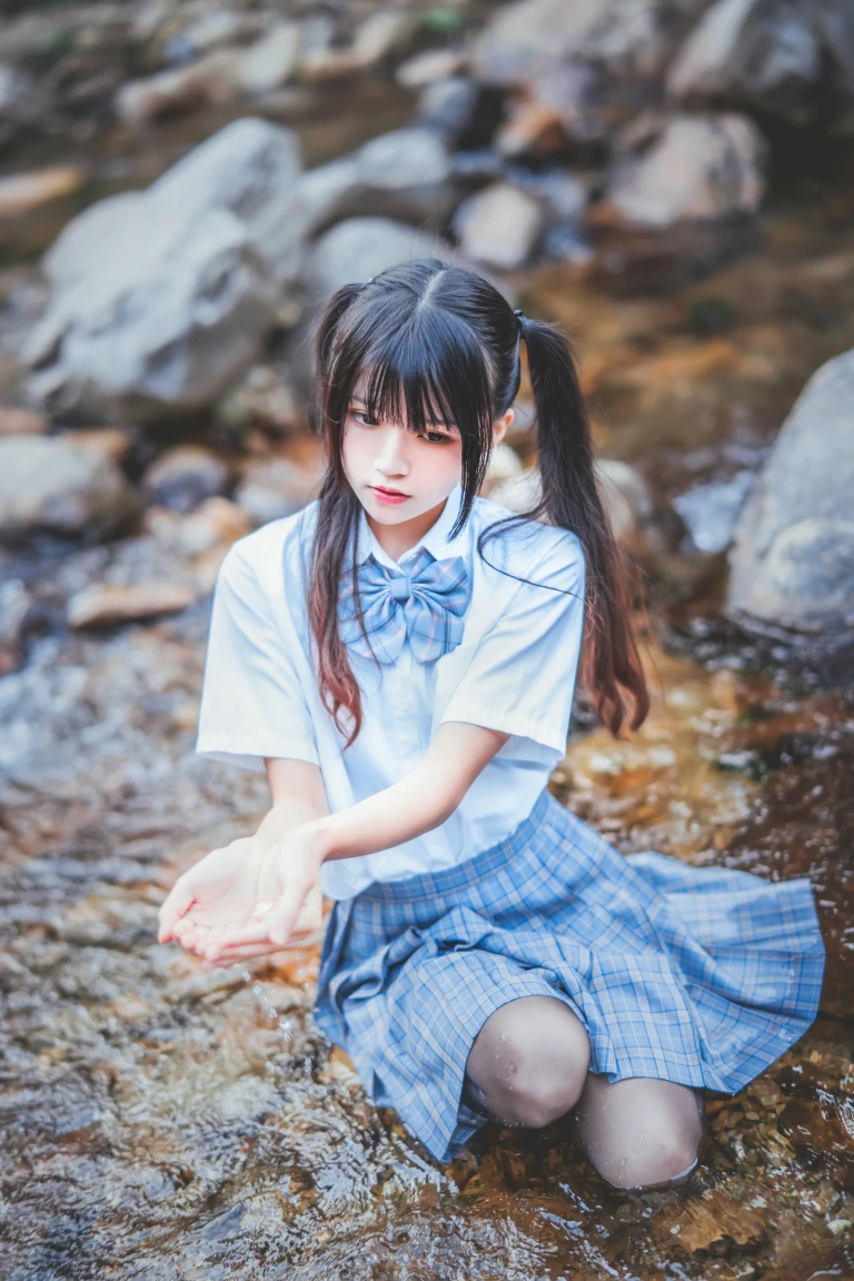 桜桃喵《河边死库水》写真图集 75P｜在线预览与图包下载