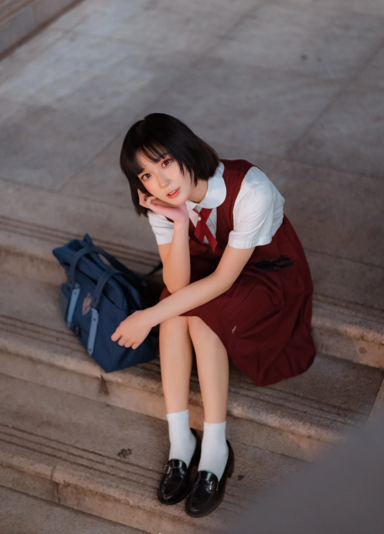 阿包也是兔娘《JK日常》写真图集 15P｜在线预览与图包下载